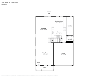 Floor plan 1 for 1930 Quartz St