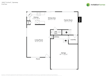 Floor plan 1 for 19323 71st Ave E