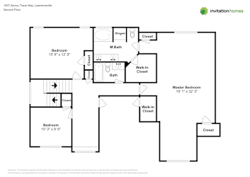 Floor plan 2 for 1937 Alcovy Trace Way