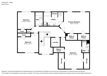 Floor plan 2 for 194 Adair Ct