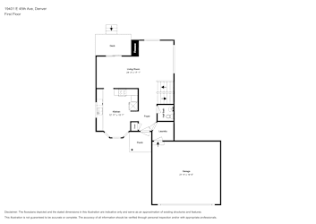 Floor plan 3 for 19401 E 45th Ave