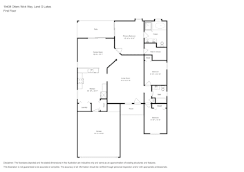 Floor plan 1 for 19408 Otters Wick Way
