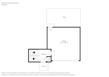 Floor plan 2 for 19418 E Purdue Circle