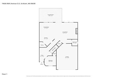Floor plan 1 for 19426 90th Avenue Ct E