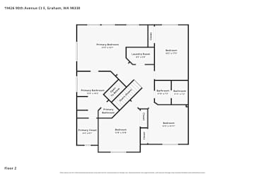 Floor plan 2 for 19426 90th Avenue Ct E