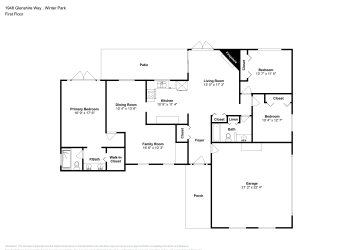 Floor plan 1 for 1948 Glenshire Way