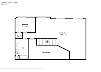 Floor plan 1 for 19488 Boston St NW