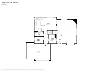 Floor plan 2 for 19488 Boston St NW