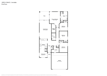 Floor plan 1 for 1955 N 104th Dr