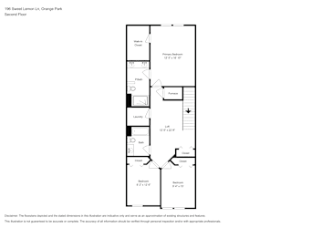 Floor plan 2 for 196 Sweet Lemon Ln