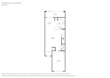 Floor plan 1 for 196 Sweet Lemon Ln