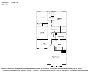 Floor plan 2 for 19603 100th St E