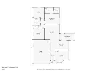 Floor plan 1 for 1963 Lansing Dr