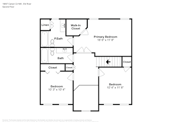 Floor plan 2 for 19657 Carson Cir NW