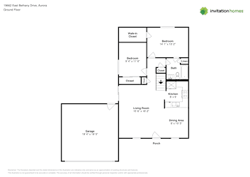 Floor plan 2 for 19662 E Bethany Dr