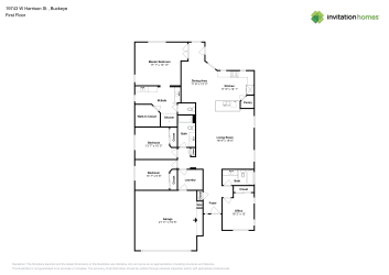 Floor plan 1 for 19743 W Harrison St