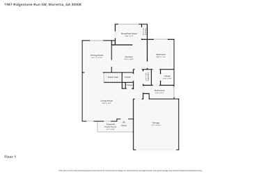 Floor plan 1 for 1987 Ridgestone Run SW