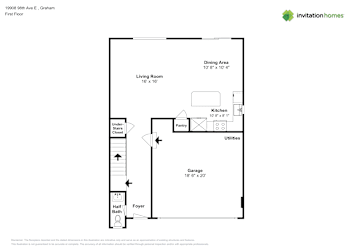 Floor plan 1 for 19908 98th Ave E
