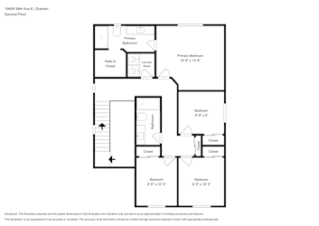 Floor plan 2 for 19908 98th Ave E