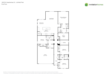 Floor plan 1 for 19979 W Heatherbrae Dr