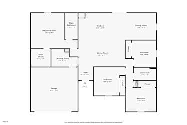 Floor plan 1 for 2 Kalmar Pl