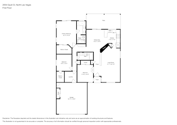 Floor plan 1 for 2004 Gault Ct