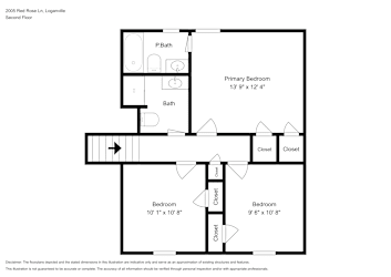 Floor plan 2 for 2005 Red Rose Ln