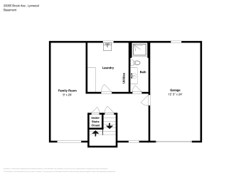 Floor plan 1 for 20055 Brook Ave