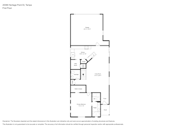 Floor plan 1 for 20069 Heritage Point Dr