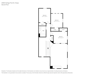Floor plan 2 for 20069 Heritage Point Dr