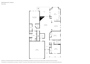Floor plan 1 for 2008 Watsonia Dr