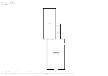 Floor plan 2 for 2008 Watsonia Dr