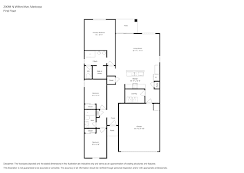 Floor plan 1 for 20088 N Wilford Ave