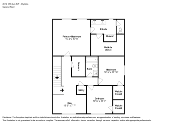 Floor plan 2 for 2012 18th Ave SW