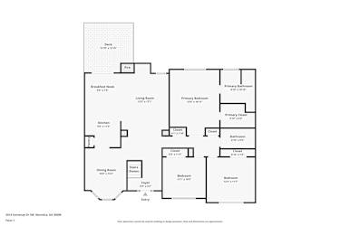 Floor plan 2 for 2014 Santenay Dr SW