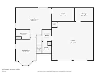 Floor plan 1 for 2014 Santenay Dr SW