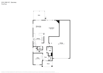 Floor plan 1 for 2018 198th St E