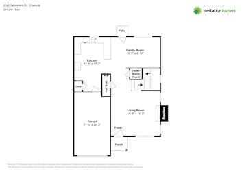Floor plan 1 for 2020 Sebastiani Dr