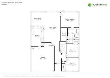 Floor plan 1 for 203 Island Water Way