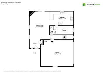 Floor plan 1 for 20302 15th Avenue Ct E