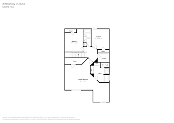 Floor plan 2 for 2039 Barberry Dr