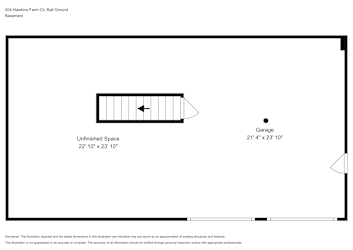 Floor plan 1 for 204 Hawkins Farm Cir