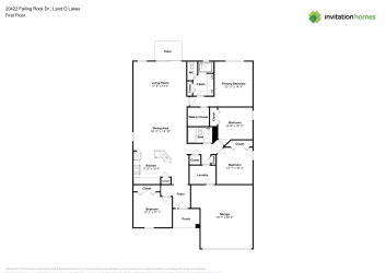 Floor plan 1 for 20422 Falling Rock Dr