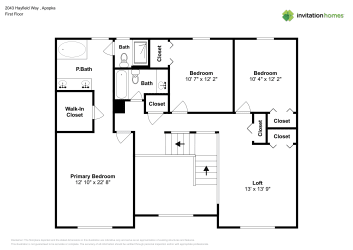Floor plan 2 for 2043 Hayfield Way