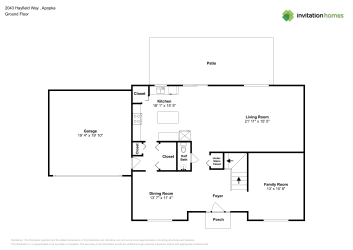 Floor plan 1 for 2043 Hayfield Way