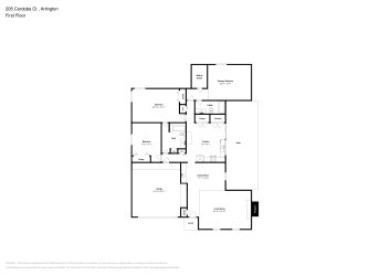 Floor plan 1 for 205 Cordoba Ct