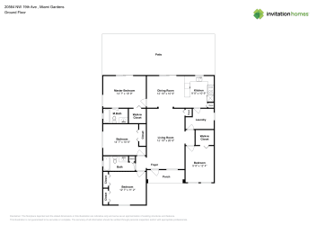 Floor plan 1 for 20564 NW 19th Ave