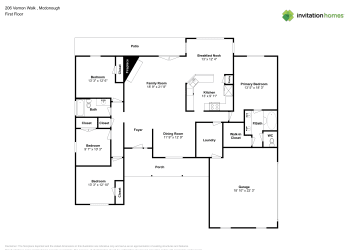 Floor plan 1 for 206 Vernon Walk