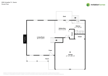 Floor plan 1 for 2065 Uniwattee Trl