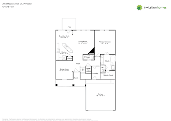 Floor plan 1 for 2068 Meadow Park Dr